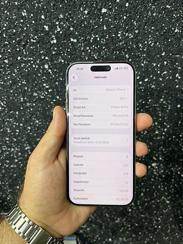 hp notebook qiymetleri: IPhone 14 Pro, Gümüşü, Simsiz şarj — 6