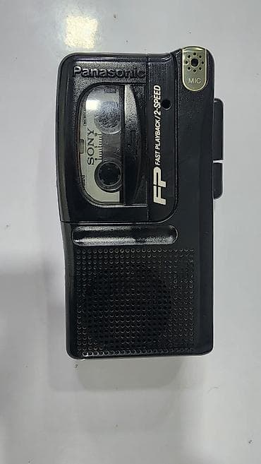 Panasonic mikro-kasseta diktofonuşə Made in Japon (model: RQ-LM402 –
