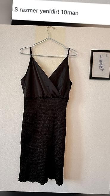 Повседневное платье, Макси, Bershka, S — 7