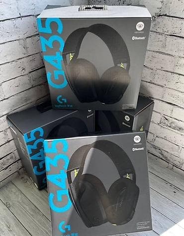 komputerlər diz ustu: 🎧Logitech G435 Simsiz Qulaqlıq 🔥Təzədir, açılmayıb Adapter versiyası — 6