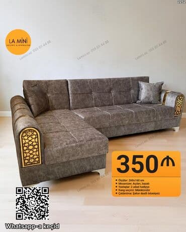 Künc divan, Açılan, Bazalı, Parça, Şəhərdaxili pulsuz çatdırılma