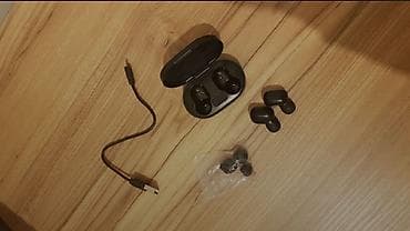 iphone nausnik: ✔️E6S pro ✔️ Keyfiyyətli və münasib qiymətlə olan qulaqlıqlar bizdə👍 — 7