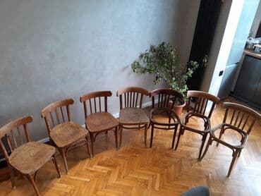 Mətbəx üçün, Qatlanmayan, Stul