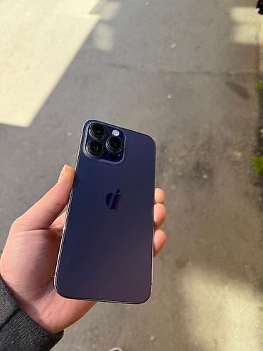 iphone 16 satilir: IPhone 14 Pro Max, 256 GB, Deep Purple, Face ID — 2