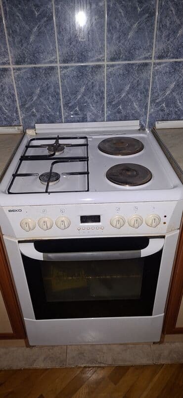 Qarışıq sobası Ayrıca dayanan, 4 gözlü