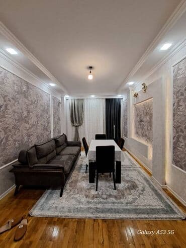 2 otaqlı, Yeni tikili, m. İnşaatçılar, 80 kv. m