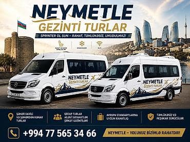 Другие услуги: Neymetlə Gezinti Turlar – rahat, təhlükəsiz və unudulmaz səyahətlər! — 1