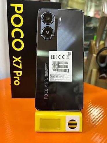 Poco X7 Pro, 256 GB, rəng - Qara, Face ID, Zəmanət, Sensor lalafo.az -da Poco X7 Pro, 256 GB, rəng - Qara, Face ID, Zəmanət, Sensor