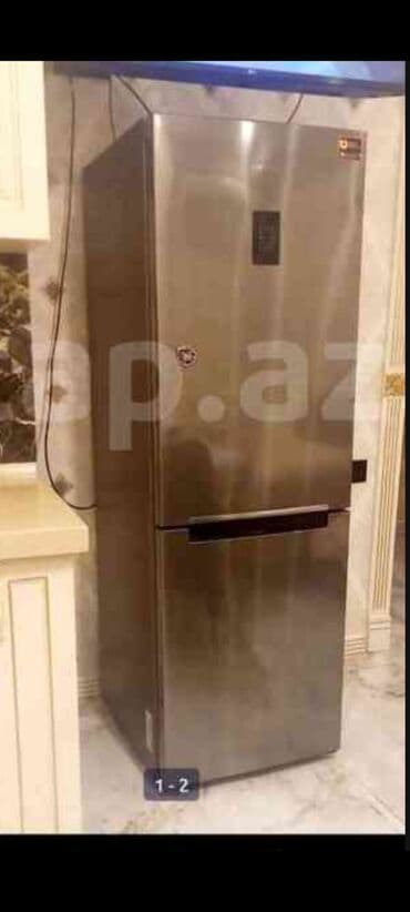 İşlənmiş 2 qapılı Samsung Soyuducu Satılır, rəng - Boz