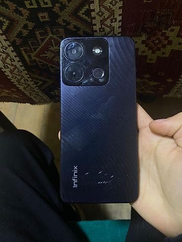 Infinix Smart 7, 64 GB, rəng - Qara, Sensor