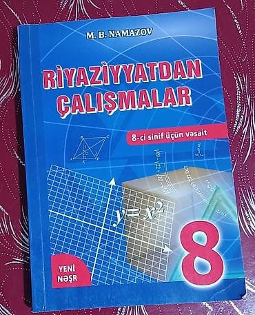5 ci sinif ingilis dili test kitabı: Məhsul: “Riyaziyyatdan çalışmalar” – 8-ci sinif üçün vəsait Müəllif — 1