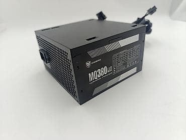etiket printer: Məhsulun texniki göstəriciləri⤵️ GameMax MQ380 WD kompüter güc bloku — 1