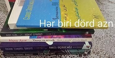 Satılır: Azərbaycan və dünya ədəbiyyatından müxtəlif kitablar — 5