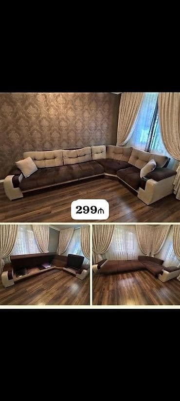 Künc divan, İşlənmiş, Açılan, Bazalı, Çatdırılma yoxdur