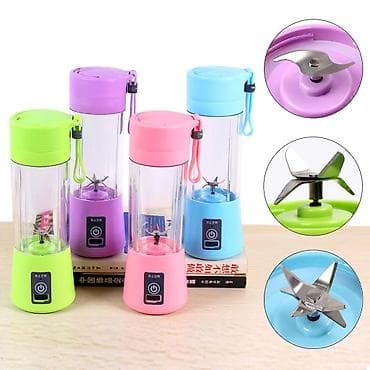 Blenderlər: Daşınan mini blender – USB ilə şarj olunan, şüşə butulka gövdəli — 2
