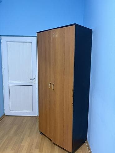 İki qapılı paltar şkafı - Material: laminat/LDSP korpus, ön hissə — 3