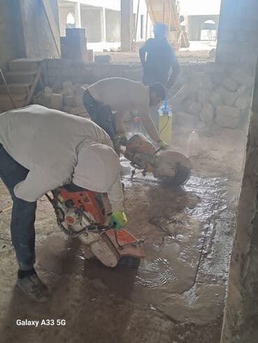 w210 qapi: Beton deşmə və kəsmə xidməti - Armaturlu beton, dəmir-beton, kərpic — 7