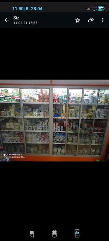 paksan: Şüşə qapılı, çoxgözlü kommersiya soyuducu vitrini - Tip: market və — 1