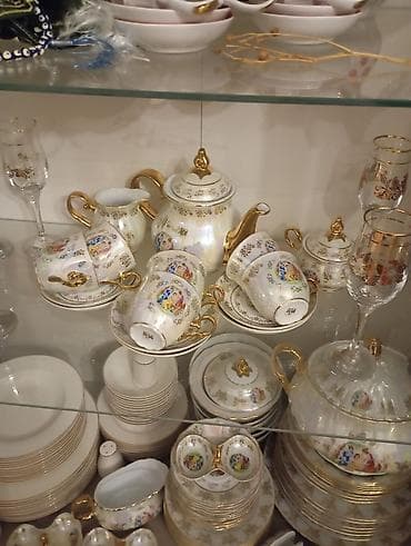 royal qazan destleri: Nahar dəsti, rəng - Ağ, Farfor — 4