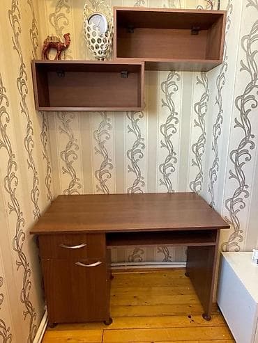 mdf metbex mebelleri: Düz masa, Polkalı, Siyirməli, MDF, Zəmanətsiz, Kredit yoxdur — 2
