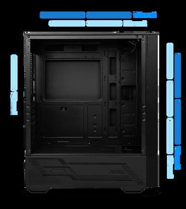 микронаушник купить: Msi mag forge 110r gaming case 🔸atx / m-atx / itx 🔸2 ×usb 3.2 gen1 — 7