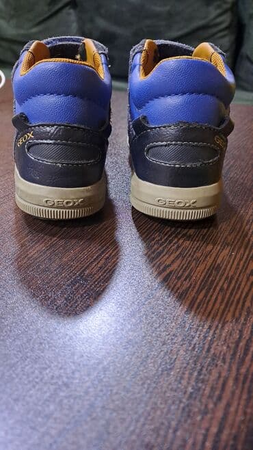 Uşaq geyimi və ayaqqabıları: Uşaq ayaqqabısı – GEOX - Model: iki cüt cırt-cırtlı idman üslubunda — 2