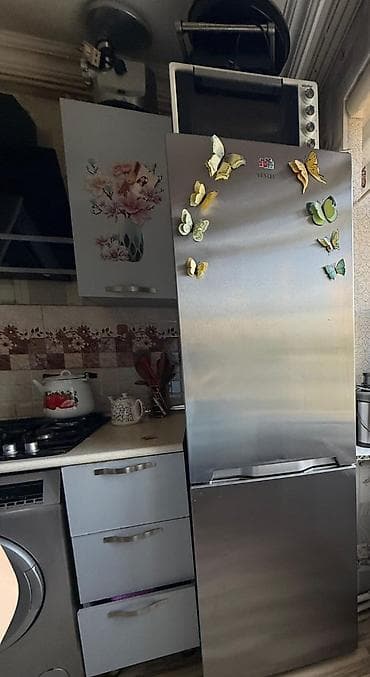 samsung level u: Vestel soyuducu - Rəng: metalik (inox) - Tip: iki kameralı model – — 3