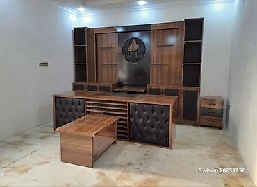 ofis divanı: Yeni, Müdir üçün, Künc masa — 1