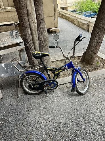 enduro velosiped: İki təkərli Uşaq velosipedi 16", sürətlərin sayı: 1 — 2