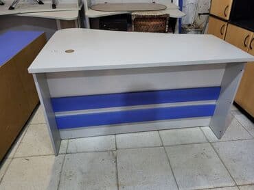 Ofis masaları: İşlənmiş, İşçi üçün, Oval masa — 3