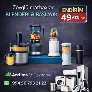 Plitələr və bişirmə panelləri: ✅BLENDERLƏR ✅KREDİT YOXDUR!!! ✅️EVİNİZ ÜÇÜN BÜTÜN MƏTBƏX MƏİŞƏT — 1