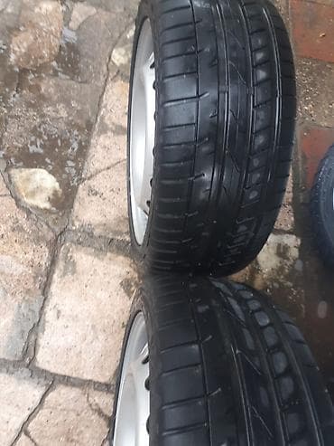 passat disk: Satılır: 4 ədəd polad disk və təkər komplekti - Ölçü: 15" - Bolt — 2