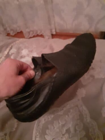 kişi üçün hündür ayaqqabı: Gencede satilir temiz deri mokasin ayaqabi cox yungul rahatdir razmer — 2