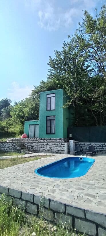 продажа недвижимости в азербайджане: 130 kv. m, 4 otaqlı, Hovuzlu, Kombi, Qaz, İşıq — 1