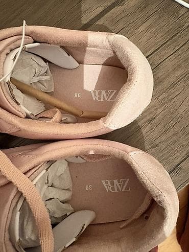 krosovka: ZARA qadın krossovkası - Model: ZARA sneakers - Rəng: açıq — 6