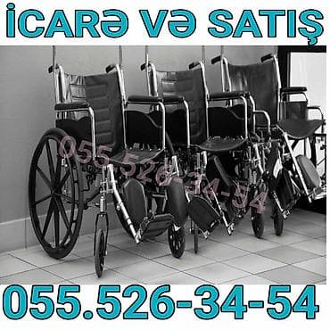 ayaq agrisi: Müxtəlif model əlil arabalarının icarəsi və satışı. Xüsusiyyətlər: - — 1