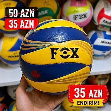 🏐 SATILIR – FOX OFFICIAL VOLEYBOL TOPU 🏐 🔥 Keyfiyyətli material