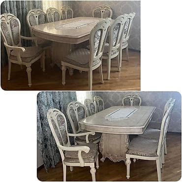 GuluAçılan masa +8 stula birge 450 azn.Unvan Gunesli (Gülü) lalafo.az -da GuluAçılan masa +8 stula birge 450 azn.Unvan Gunesli (Gülü)