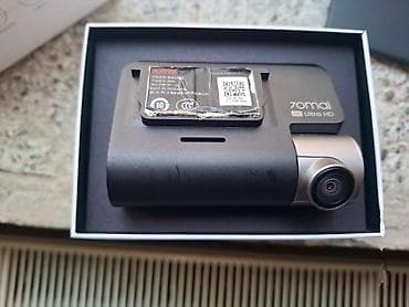 70mai Dash Cam 4K A800 videoregistratoru, Samsung 128 GB microSD kartı — 4