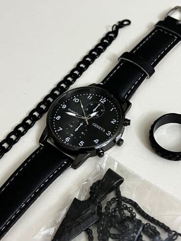 Qadın geyimləri: Yeni, Klassik Saat dəsti, rəng - Qara — 1