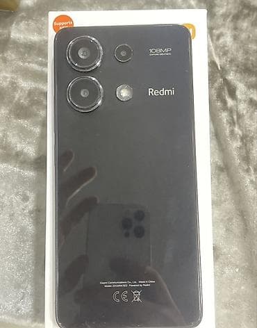 wifi router usb: Redmi Note 13, 128 GB, rəng - Qara, Sensor — 1