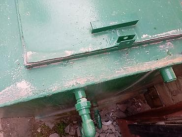 Metal /su saxlancları üçün iri həcmli kvadrat formalı çən - Material — 4