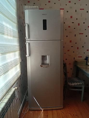 redmi note 12: Beko iki qapılı soyuducu - Rəng: metalik/gümüşü - Üst qapı – soyuducu — 1