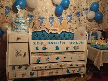 Ev üçün mebel: Oğlan və qız üçün, Beşik — 1