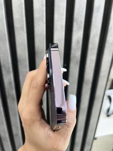 iphone 6 's: IPhone 14 Pro Max, 256 GB, Deep Purple, Simsiz şarj, Face ID — 6