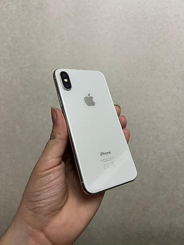 IPhone X, 64 GB, Gümüşü