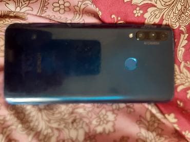 bes barmaq: Honor 9X, 128 GB, rəng - Göy, Barmaq izi — 3