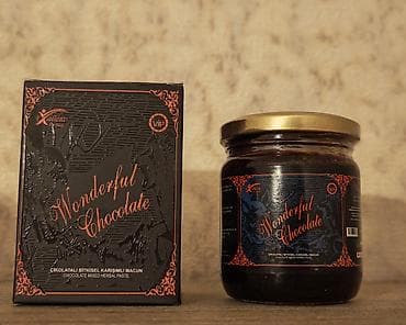 krem a e: Məhsul: Wonderful Chocolate – Şokoladlı Bitkisel Qarışıqlı Macun — 1