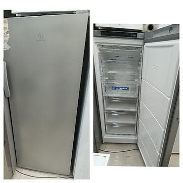 Plitələr və bişirmə panelləri: 1 qapılı Indesit Soyuducu Satılır, rəng - Gümüşü — 1