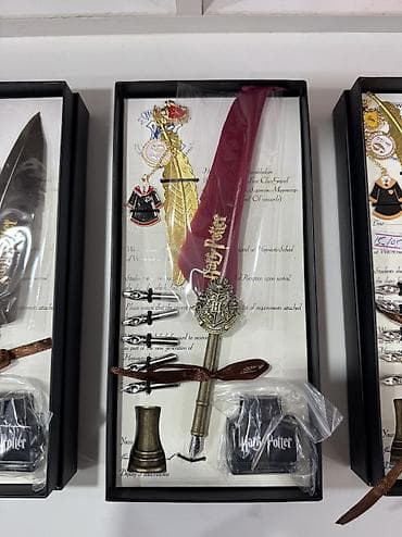 rəssamlıq ləvazimatları: Məhsul: “Harry Potter” temalı qələm və yazı dəsti Peru mürəkkəb — 3